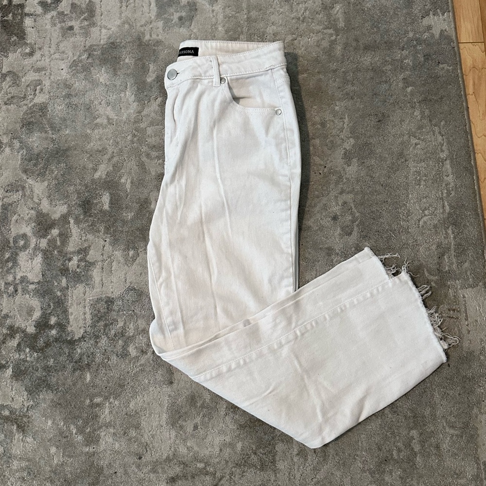 Versona Modern White Denim Jeans | Size 4